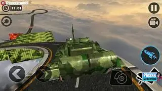 Impossible Army Tank Driving Simulator Tracks / Army Training Game / Android Gameplay Video #6