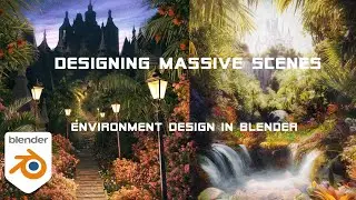 Creating a Nature Scene with Blender and Photoshop | Scene Breakdown