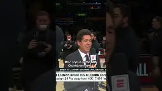 LeBron joins us on NBA Countdown