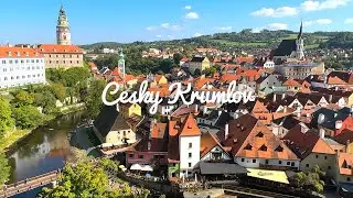 [4K]🇨🇿Český Krumlov: A fairy-tale town in the South Bohemia region of the Czech Republic / 2023