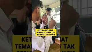 momen sedih ketika teman menangis karena diputusin pacar nya ‼️ 