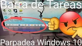 💻🤔 SOLUCIÓN MENÚ INICIO y PARPADEO de BARRA DE TAREAS en WINDOWS 10, 11 CLIMA PARPADEA 2024