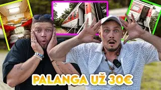 PIGIAUSIA PARA PALANGOJE | NAKVYNĖ TRAUKINIO VAGONE PAPLŪDIMYJE