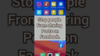 Stop people from sharing your fb posts.