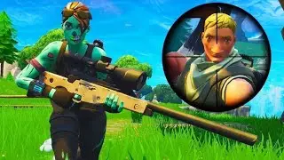нарезка килов в Fortnite! я разучился играть на снайперке:(