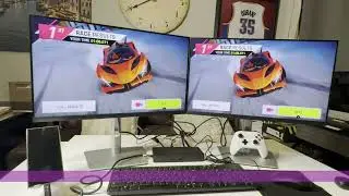 DELL P2422H Full HD Unboxing and Dual Monitor Setup