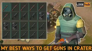 How to get Guns in Crater Mode || Last Day on Earth
