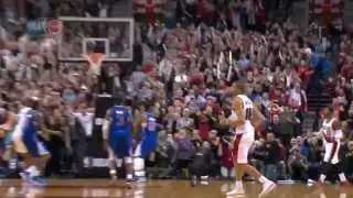 Nick Batum game-tying 3 vs Clippers | LAC-POR 12.26.13