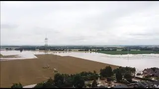 Катаклизм в Германии! Мой город затопило!! День первый. Erftstadt Hochwasser 1 Tag.