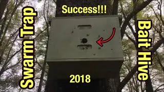 Swarm Trap Bait Hive Setup for Honey Bees - 2nd Edition