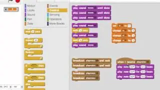 Broadcast vs. Broadcast and Wait: Programming in Scratch 2.0