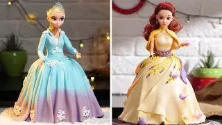 Frozen 2 Princess Cakes | Amazing Princess Cake Decorating Tutorials For Birthday | So Yummy Cake