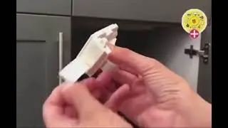 Детские товары №1:Магнитный замок для защиты от детей, блокиратор для дверей и ящиков #Shorts