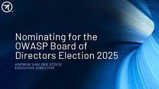 OWASP Global Board of Directors Nomination Process