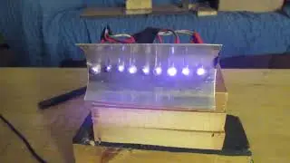 Infrared lantern/spotlight 950 nM lighting up in pitch dark how to make it VLOG 1