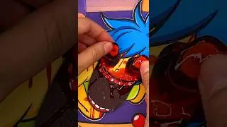 Scary Joy 😨 Joy is a monster - Inside Out 2 Paper DIY Play #insideout2 #joy #papercraft