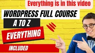 Complete Web Development Course Learn Creating Wordpress Sites From A to Z Step By Step Self hosted