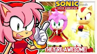 Getting SUPER SHADOW And Christmas Amy In Sonic Speed Simulator