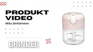 Best Direct Go Grinder | Mini Akku Zerkleinerer | USB Gemüseschneider | Deutsch