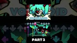 M1KU`S MADNESS The Dark Side of Vocaloid (PART 3) (DEMO) (FNF MOD) #shorts