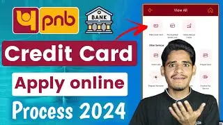 Pnb Credit Card Apply online 2024 | Punjab National Bank Credit Card Apply