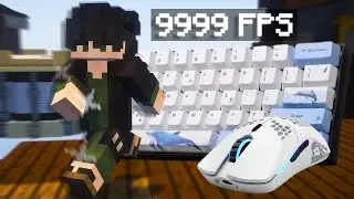 [240 fps] Keyboard + Mouse Sounds| Hypixel Bedwars ASMR
