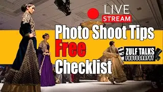 Tips for first your photo shoot with free checklist