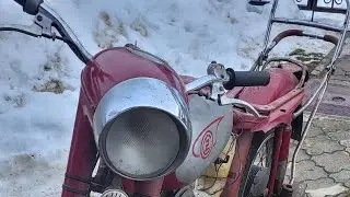 ČZ 175 typ 450, prebudenie spiacej krásavice časť 1/2. #moto#veteran