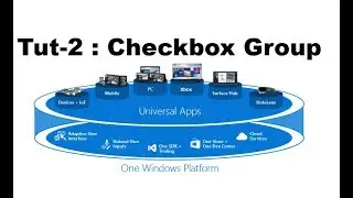 Checkbox group Example in UWP Tutorial part-2