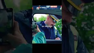 Инспектор ДПС перехитрил блогершу🤣 #сериал #фильм