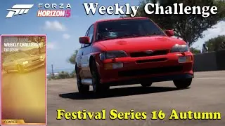 Forza Horizon 5 - Weekly Challenge Autumn Forzathon with 1992 Ford Escort RS | Xbox Series Gameplay
