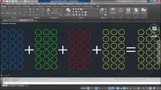 شرح دمج الطبقات على برنامج الأتوكاد (How to merge layers in AutoCAD)