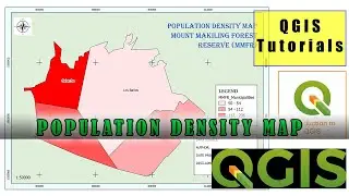 Population Density Map in QGIS