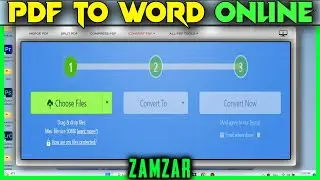 Zamzar free online pdf converter tool | Easily convert pdf to word online