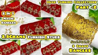 2.5 Grams to Turkish Collections/3 Grams Bangles/2 In 1 Bangles/PART-2