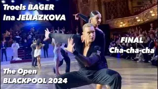 Troels Bager - Ina Zeliazkova | The Open Blackpool 2024 | Final Cha-cha-cha