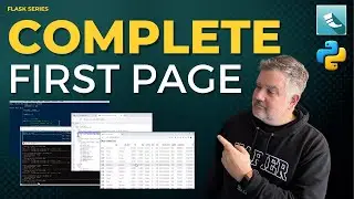 Making Your First Complete Web Page with Flask