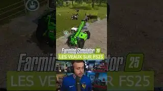 LES VEAUX SUR FARMING SIMULATOR 25 !🍼🐮 #farmingsimulator25 #fs25