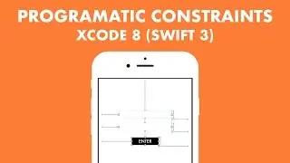 Auto Layout - Create Constraints Programatically In Xcode 8 (Swift 3)