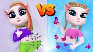 E Girl Pregnant vs Soft Girl Pregnant // My Talking Angela 2