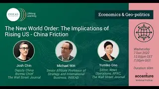 The New World Order: The Implications of Rising US   China Friction