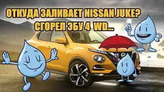 ЖЕСТЬ!!! NISSAN JUKE ЗАЛИЛО САЛОН СГОРЕЛ БЛОК 4ВД!!!