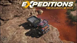 Expeditions: A MudRunner Game. Загадка красной воды.