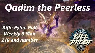 GW2 | Qadim the Peerless 8 Man | Deadeye West Pylon PoV