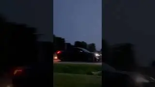 Big Turbo Hyundai Genesis Coupe 3.8 Leaving a Car Show