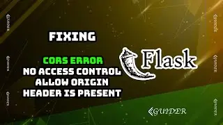 How to fix no access control allow origin |  Python flask