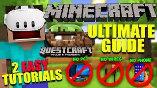 How to install QUESTCRAFT | THE ULTIMATE GUIDE! 2 Easy Tutorials. PC & NO PC TUTORIAL!