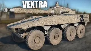 БЫСТРЫЙ ОБЗОР КОЛЕСНИКА VEXTRA 105 #warthunder #вартандер #танки