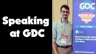 Speaking at GDC on Game Preservation