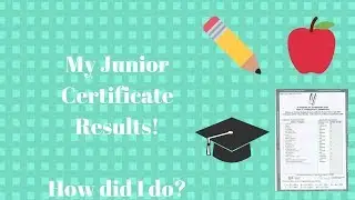 My Junior Cert Results! How did I do?